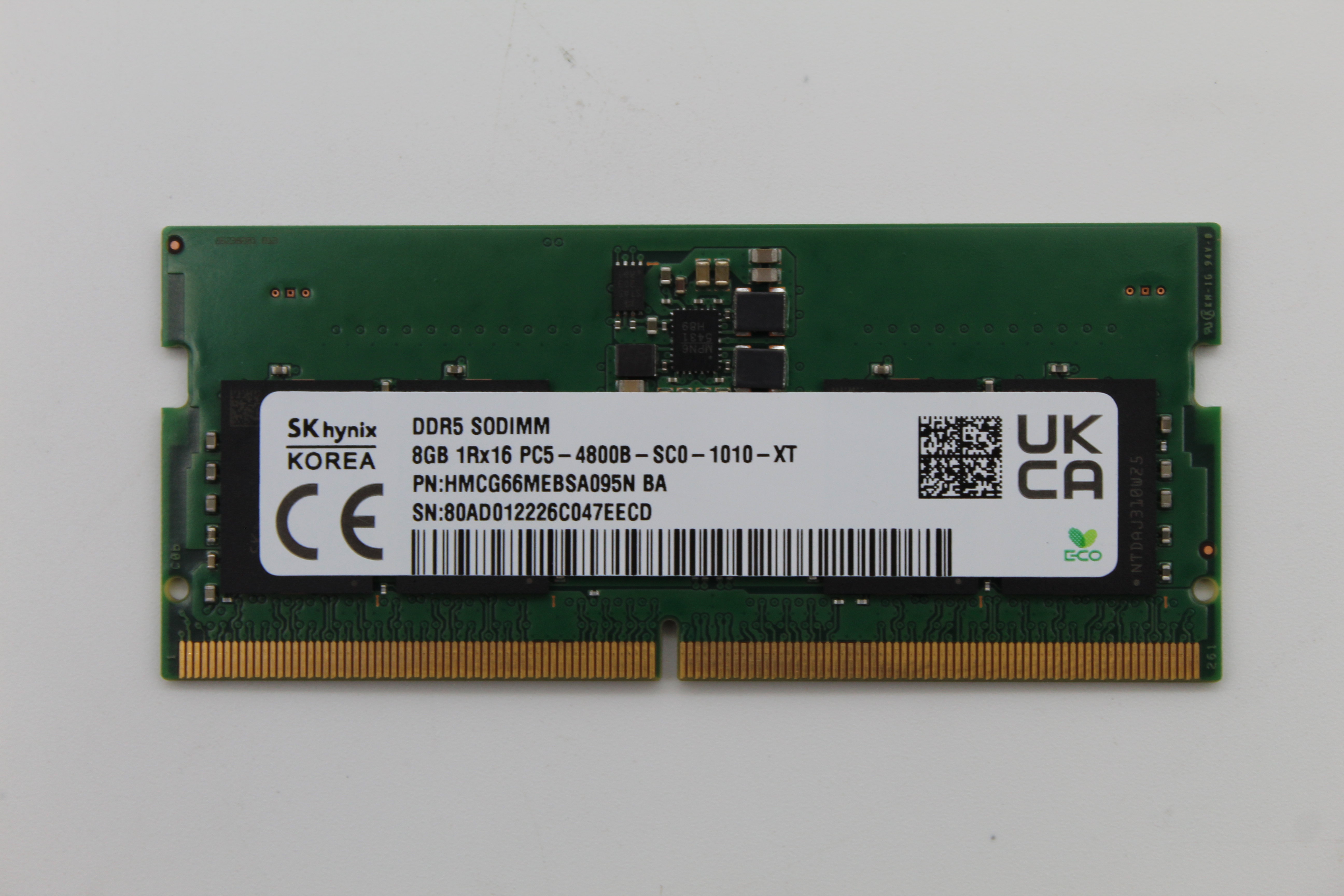 MSI SK Hynix 8GB DDR5 SODIMM RAM 4800 MHz For MS-16V5 | eBay